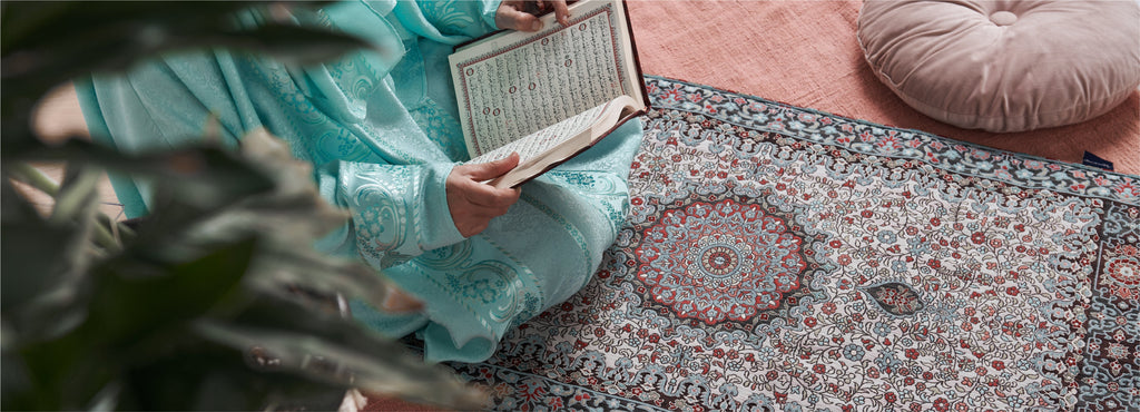 Naseej Collection | Woven Padded Prayer Rugs | Urban Rugs KSA