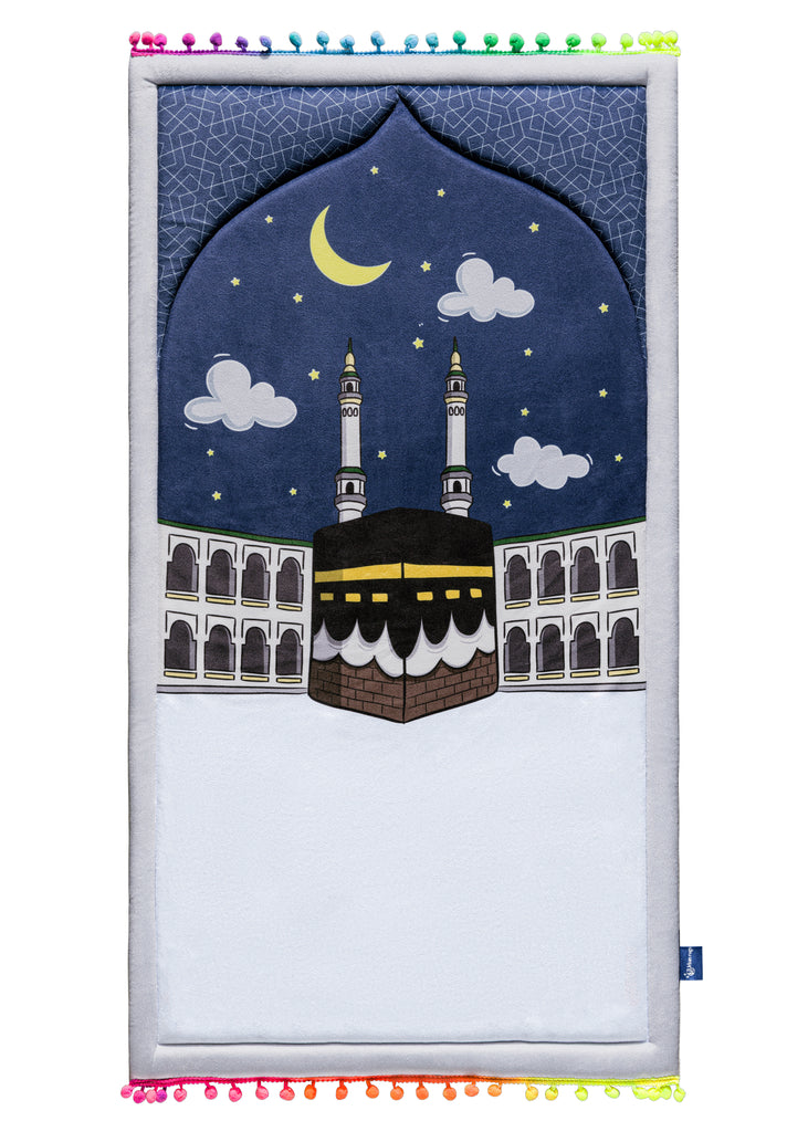 Midnight in Mecca Kids Prayer Mat | Urban Rugs KSA