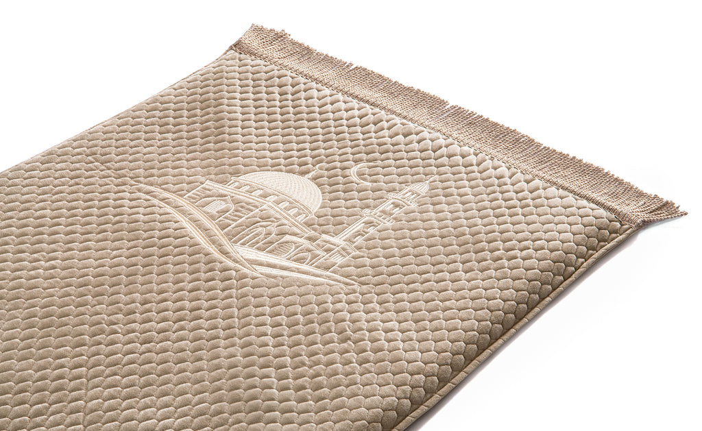 Sandcastle Memory Foam Medical Prayer Mat | Urbzn Rugs KSA