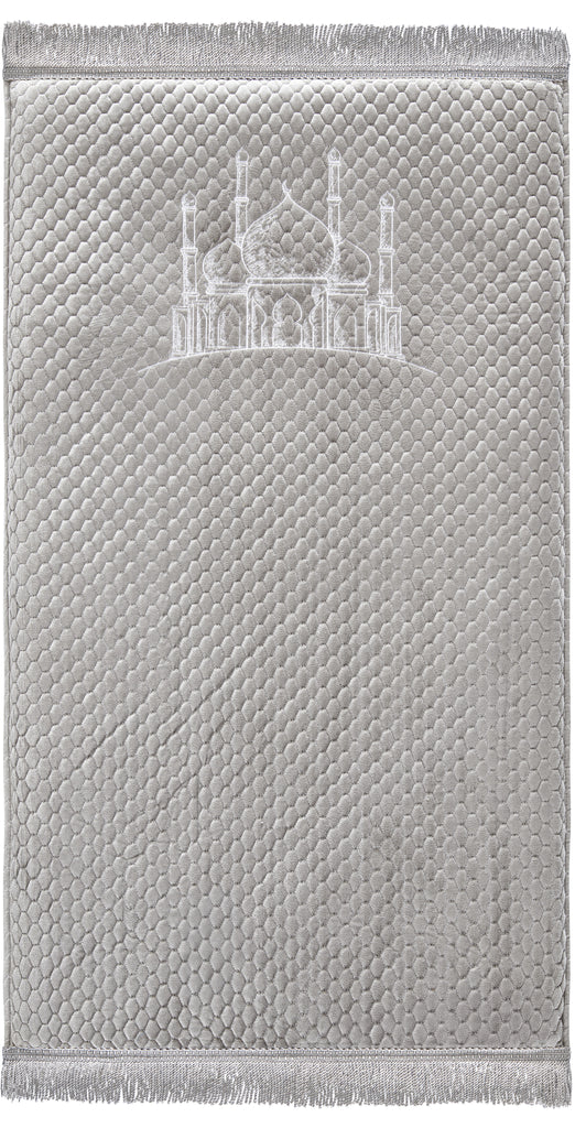 Royal Silver Memory Foam Medical Prayer Mat | Urban Rugs KSA