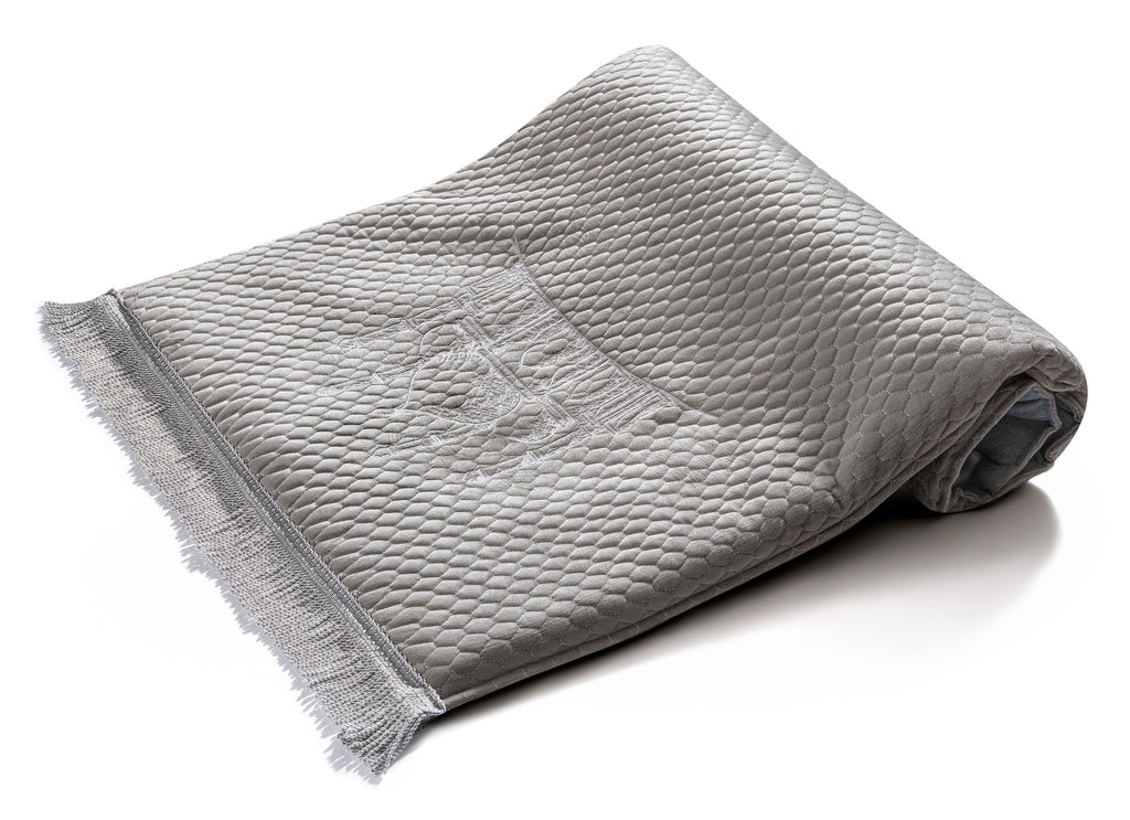 Royal Silver Memory Foam Medical Prayer Mat | Urban Rugs KSA