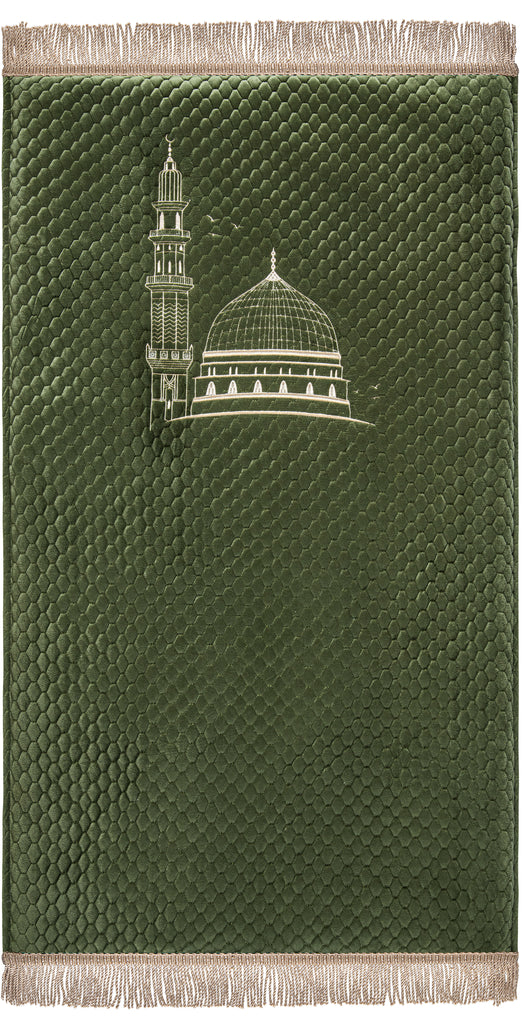 Olive Memory Foam Medical Prayer Mat | Urban Rugs KSA