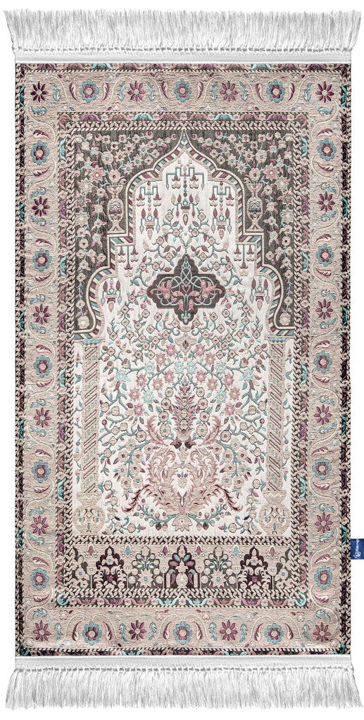 Pastel Naseej Padded Sejadah | Urban Rugs KSA