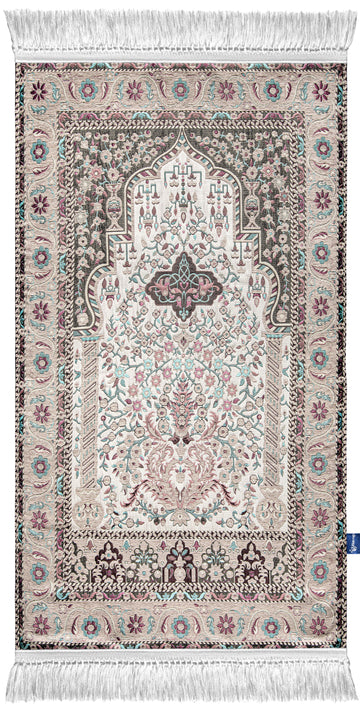 Pastel Naseej Padded Sejadah | Urban Rugs KSA
