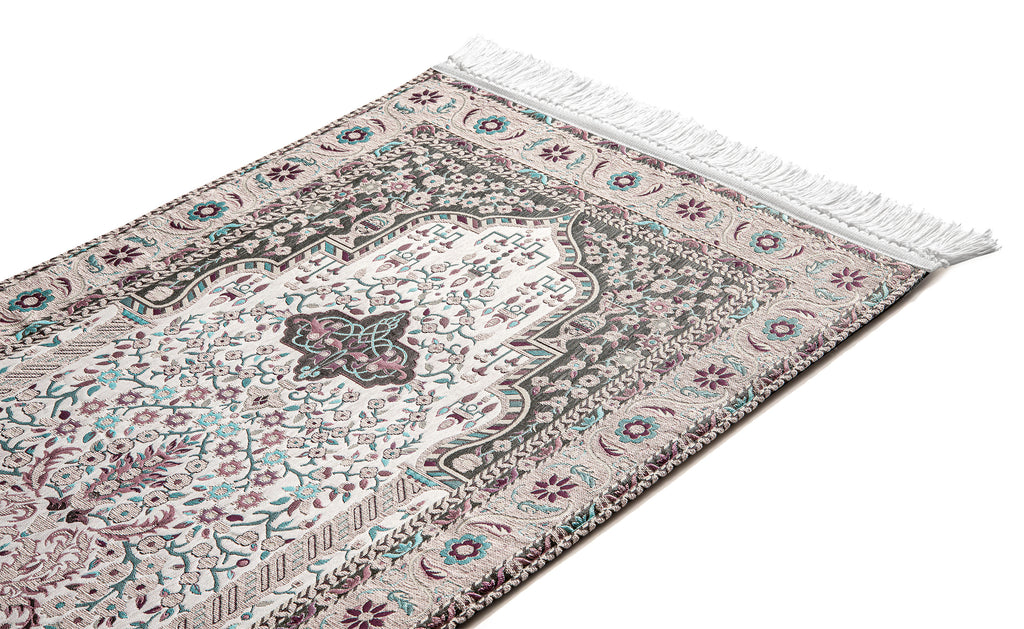Pastel Naseej Padded Sejadah | Urban Rugs