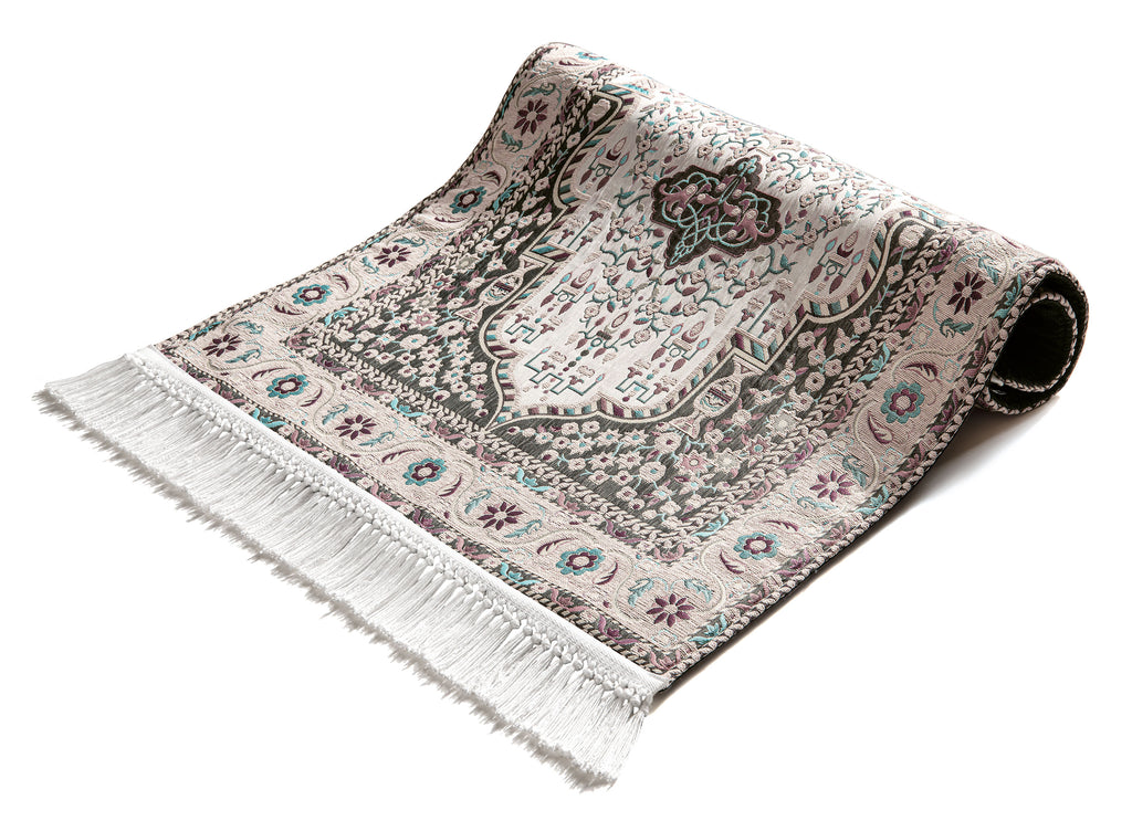 Pastel Naseej Padded Sejadah | Urban Rugs KSA