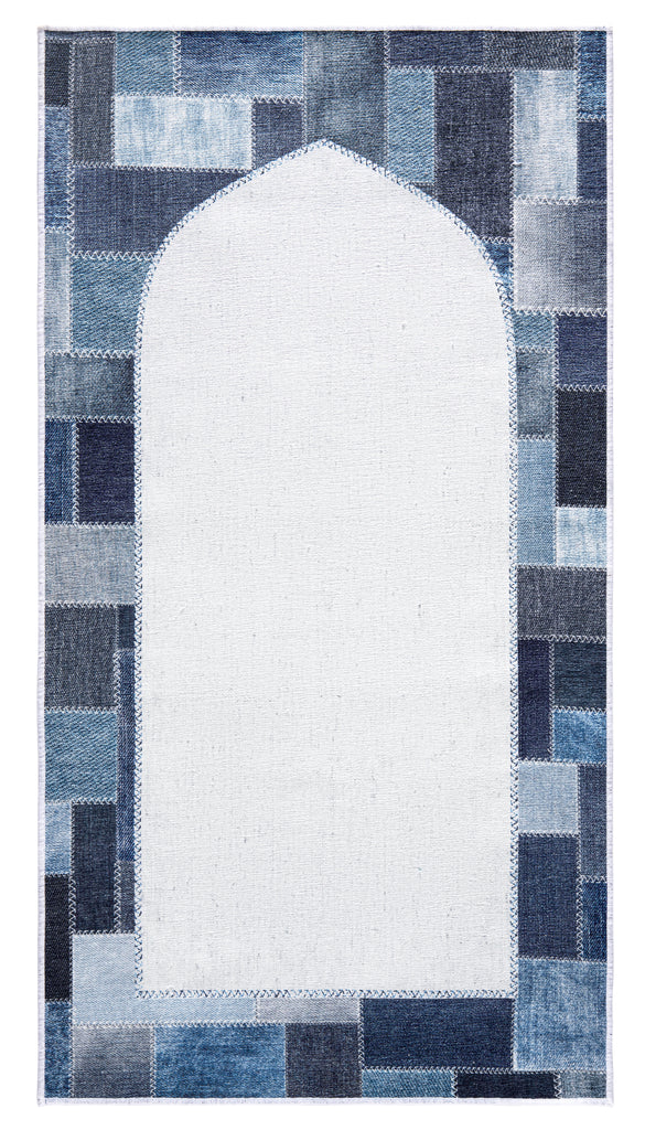 Denim Portable Sejadah | Urban Rugs KSA