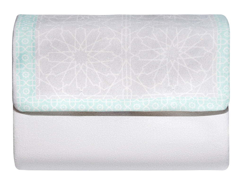 Pistachio Islamic Arch Portable Sejadah | Urban Rugs KSA