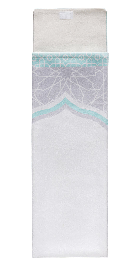 Pistachio Islamic Arch Portable Sejadah | Urban Rugs KSA
