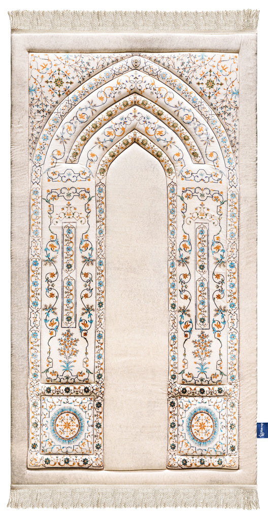 Antique Indian Arch Premium Prayer Mat | Urban Rugs KSA