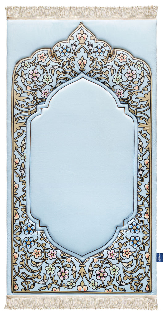 Sky Blue islamic prayer rugs wholesale | Urban Rugs KSA