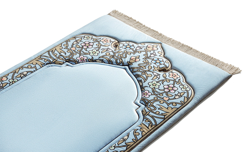 Sky Blue islamic prayer rugs wholesale | Urban Rugs KSA