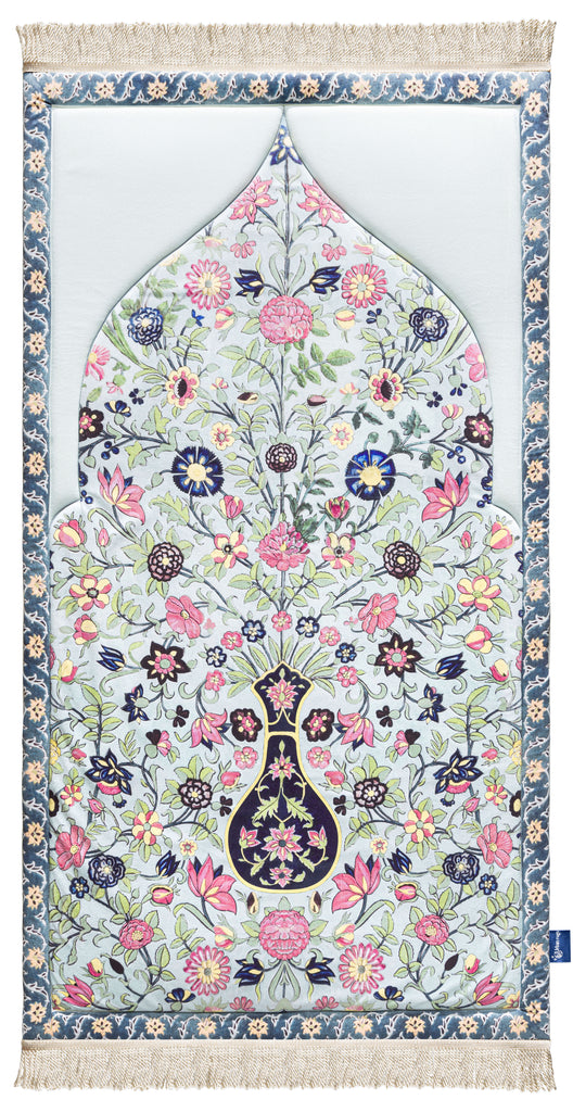 Spring Flowers Premium Prayer Mat | Urban Rugs KSA
