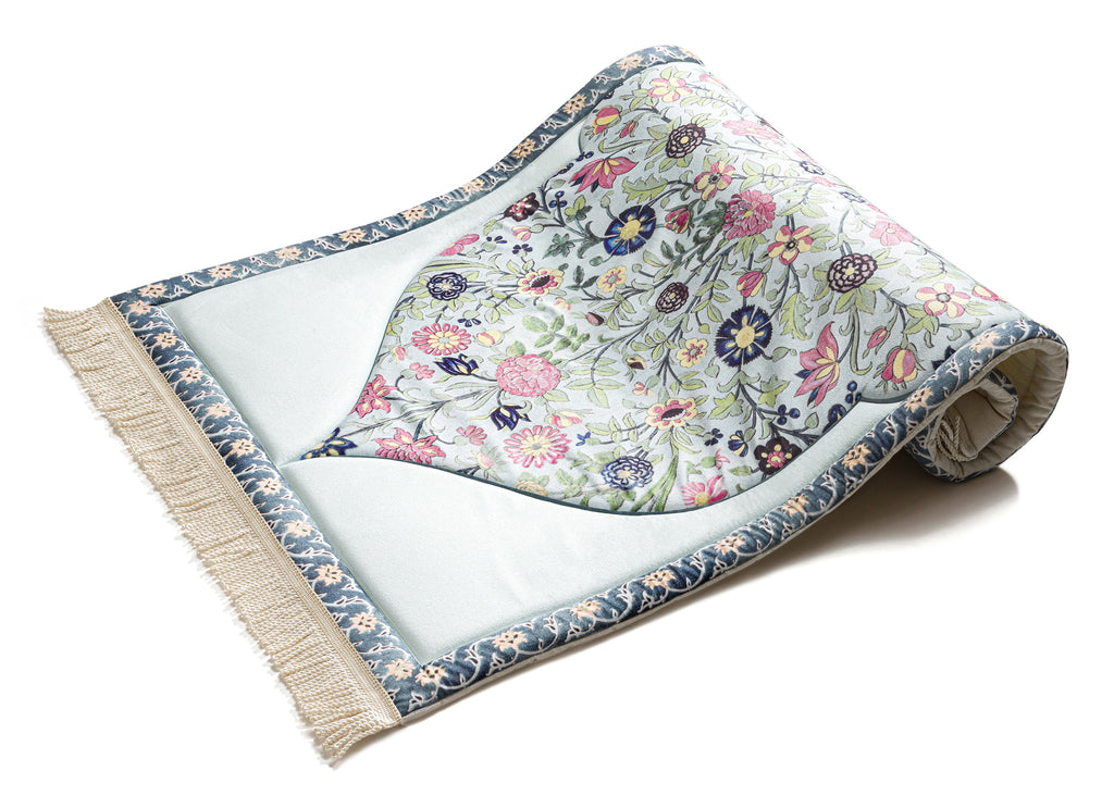 Spring Flowers Premium Prayer Mat | Urban Rugs KSA