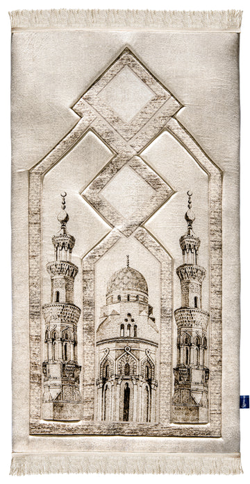 Old Cairo Mosque Premium Prayer Mat | Urban Rugs KSA