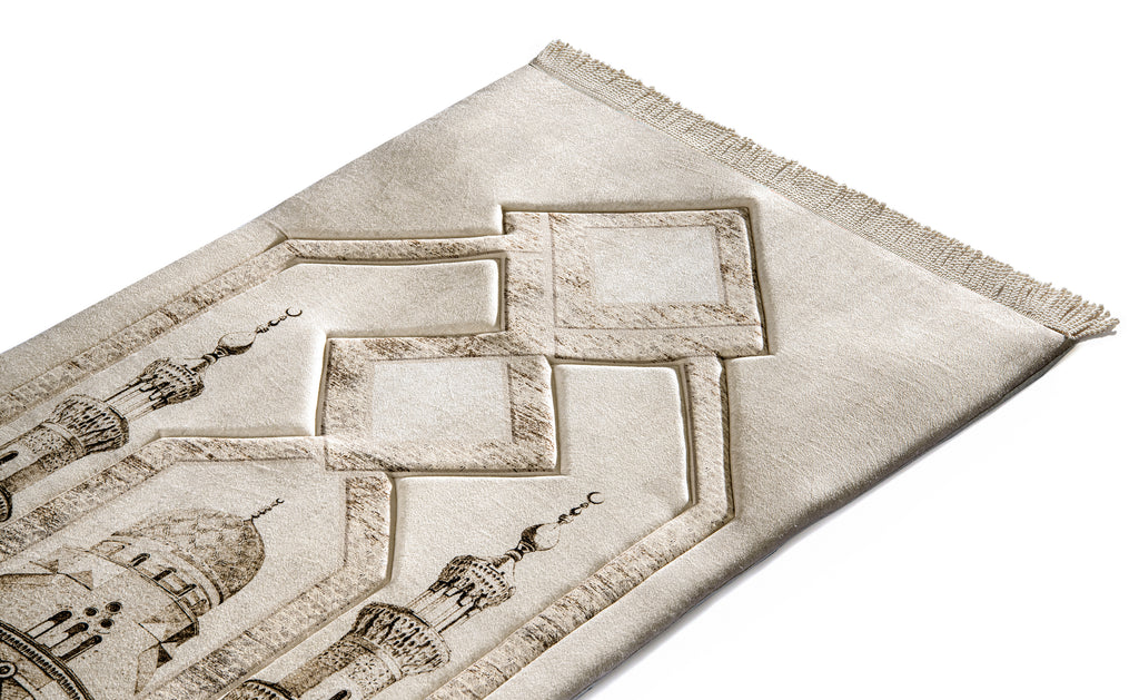 Old Cairo Mosque Premium Prayer Mat | Urban Rugs KSA

