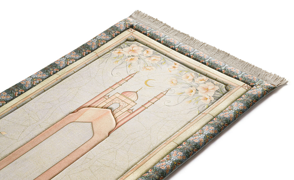 Stained Glass Premium Prayer Mat | Urban Rugs KSA