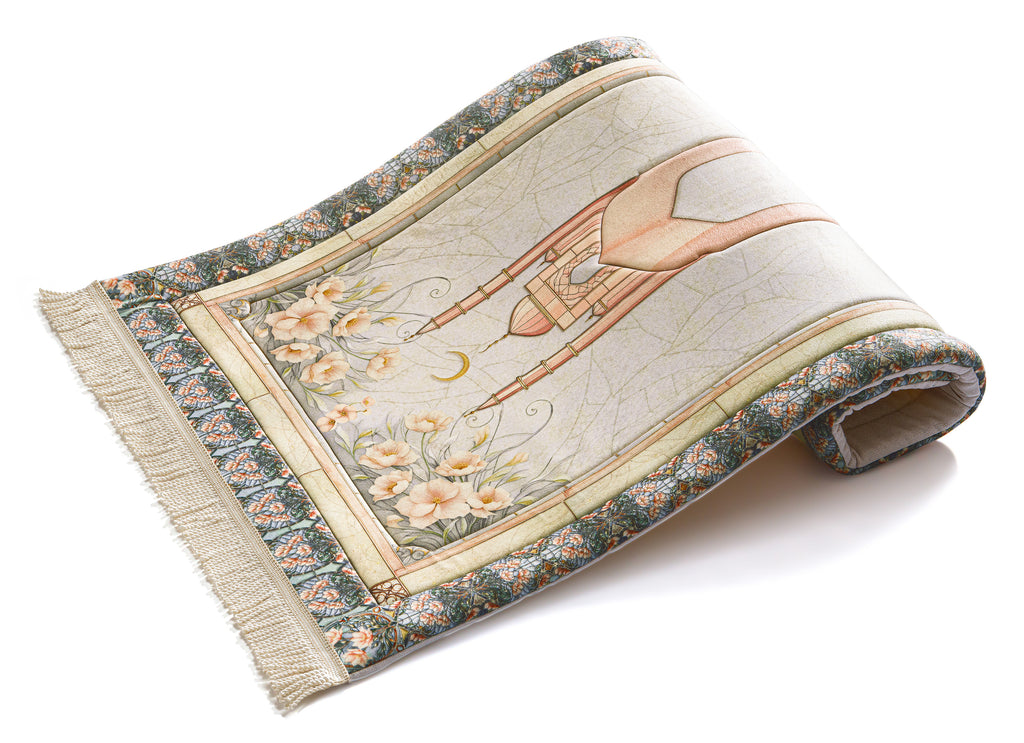 Stained Glass Premium Prayer Mat | Urban Rugs KSA