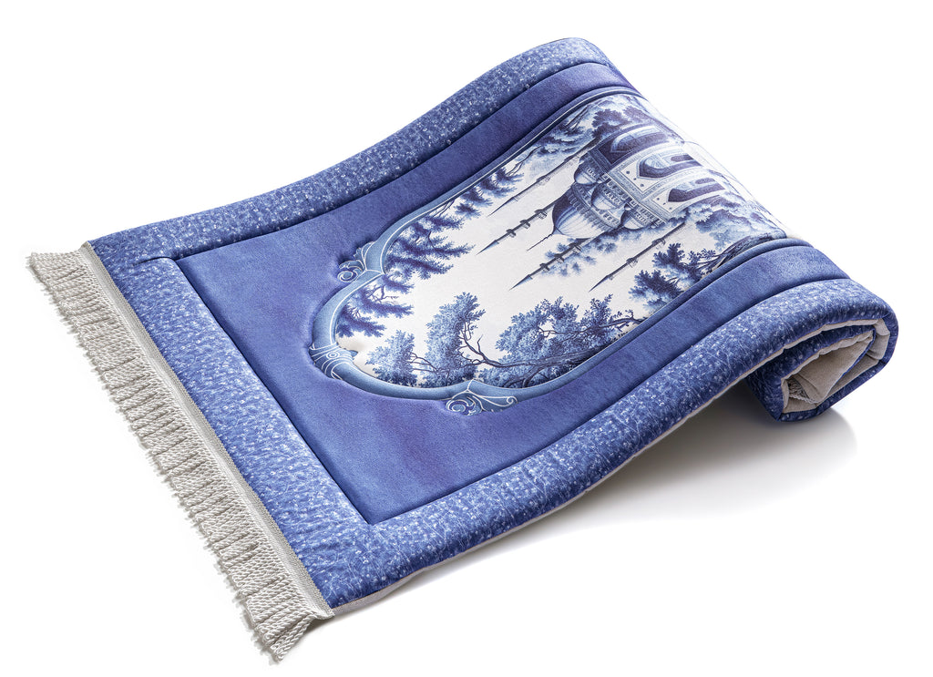 Orchid Grace Premium Prayer Mat | Urban Rugs KSA