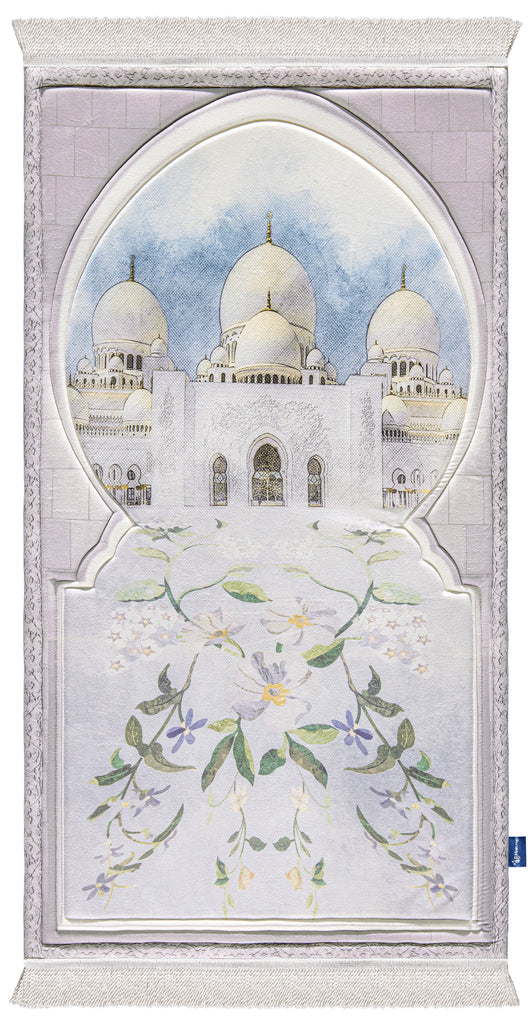 Grand Mosque Premium Prayer Mat | Urban Rugs KSA