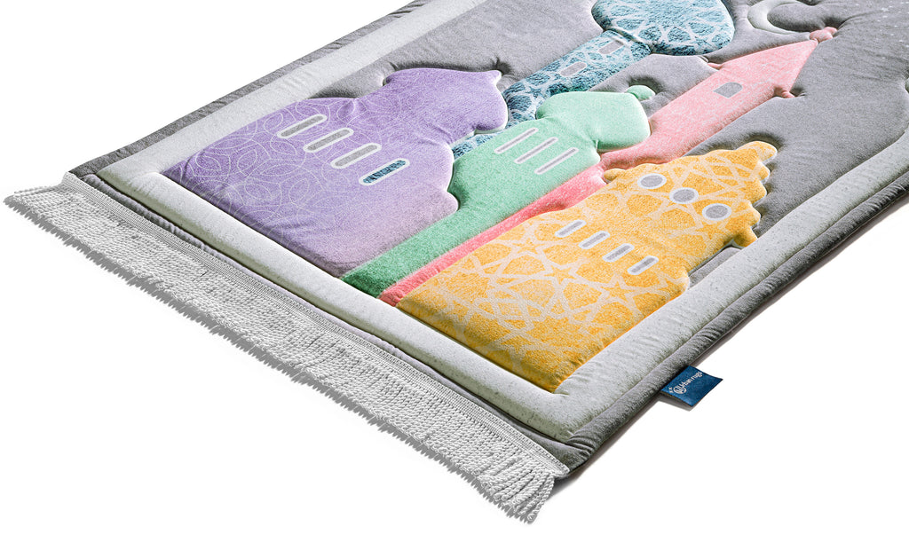 Sparkle Stars Premium Prayer Mat | Urban Rugs KSA