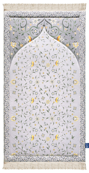 Yellow Louts Premium Prayer Mat | Urban Rugs KSA