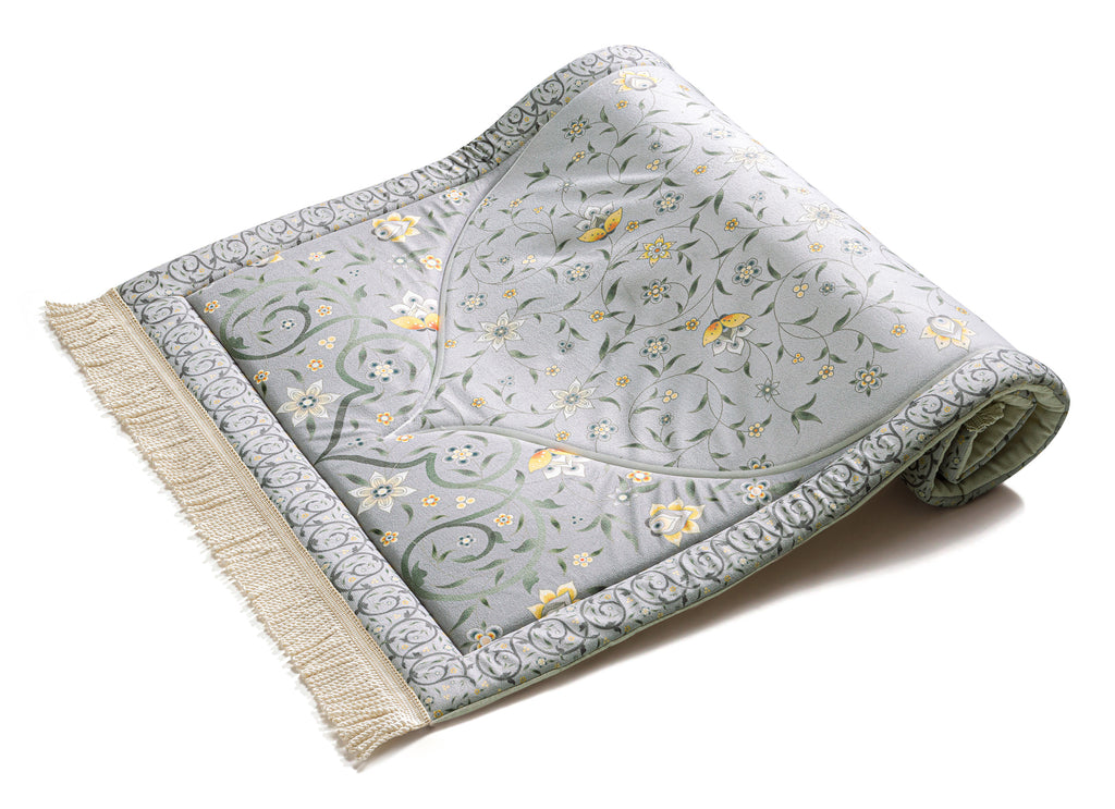 Yellow Louts Premium Prayer Mat | Urban Rugs KSA