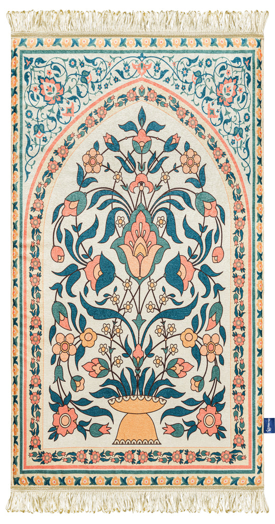 Gold Oriental Original Prayer Mat | Urban Rugs KSA

