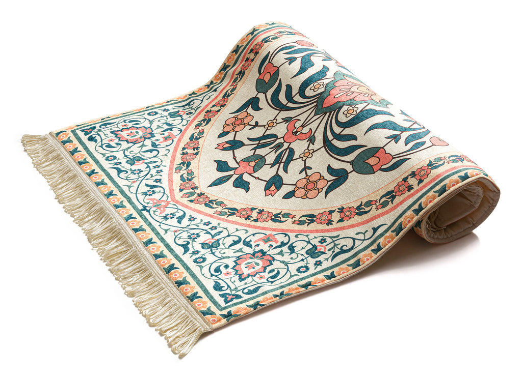 Gold Oriental Original Prayer Mat | Urban Rugs KSA

